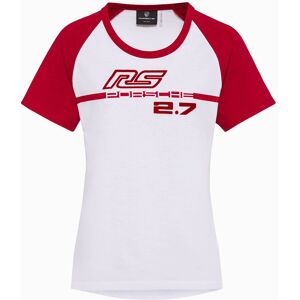 Porsche Design T-Shirt Damen – RS 2.7 - rot/weiß - M rot/weiß M unisex