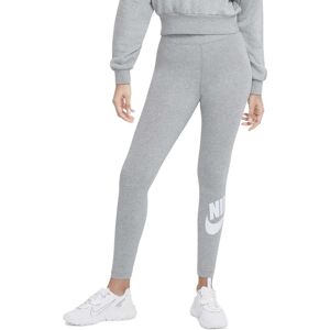 Nike Sportswear Essential Leggings Dark Grey Heather / White XL Damen