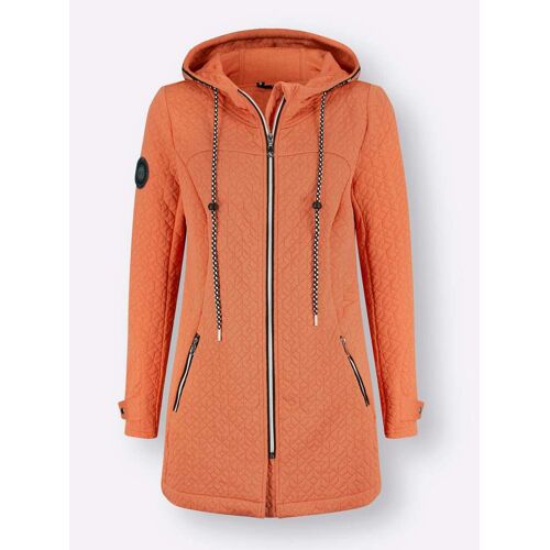 heine Jersey-Jacke in papaya von heine female