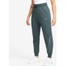 Trainingshose NIKE "DRI-FIT ONE WOMEN'S PANTS" Gr. M, N-Gr, grün (deep jungle, metallic silver) Damen Hosen Trainingshosen