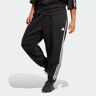 Sporthose ADIDAS SPORTSWEAR "FUTURE ICONS 3STREIFEN REGULAR HOSE" Gr. 2X (50/52), N-Gr, schwarz (black) Damen Hosen Trainingshosen