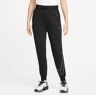 Trainingshose NIKE "DRI-FIT ONE WOMEN'S PANTS" Gr. L, N-Gr, schwarz (black, metallic silver) Damen Hosen Trainingshosen