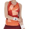 Damen Tennistop Lotto Tech I D3 Tank - grenadine red