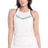 Damen Tennistop Lucky in Love Cool Urbana V.I.P. Tank w/Bra - white