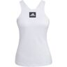 Damen Tennistop Adidas Paris Tennis Y-Tank Top W - white/black