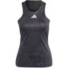 Damen Tennistop Adidas Tennis Paris Heat.Rdy Y Tank Top - carbon