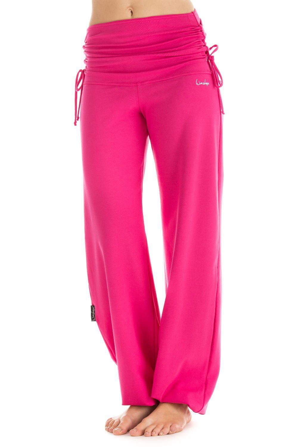 Winshape Sporthose »WH1« mit seitlicher Raffung, pink