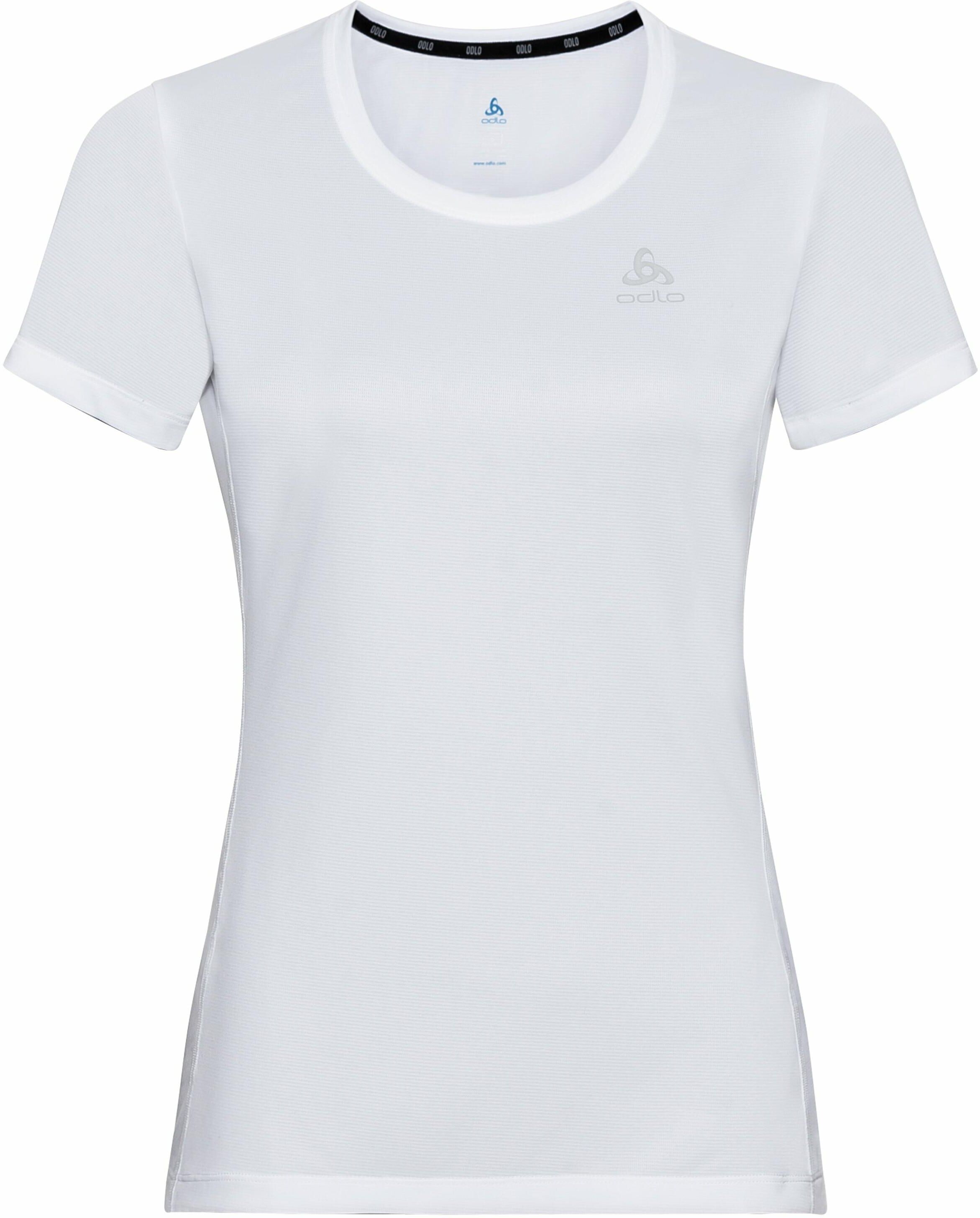 Odlo Damen ELEMENT LIGHT PRINT T-Shirt, female, white, XL