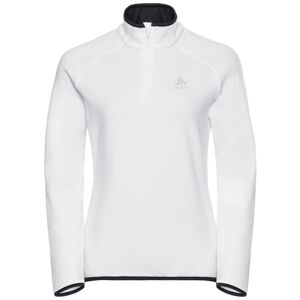 Odlo Carve Midlayer Zip W White M WHITE