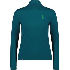 Mons Royale Cascade Merino Flex 200 Mock Neck Ls Evergreen M EVERGREEN