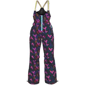 Roxy Roxy X Rowley Insulated Bib True Black Darkreds Floral M TRUE BLACK DARKREDS FLORAL