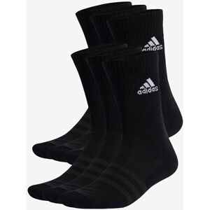 adidas Sport Performance - Strømper Cushioned Sportswear Crew Socks 6-pak - Sort 37/39