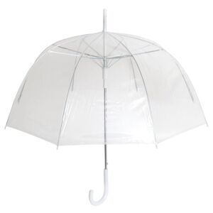 Universal Textiles Automatisk paraply til damer/kvinder med gennemsigtig kuppel