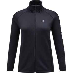 Peak Performance Jakke Rider Zip Jacket Sort L Kvinde