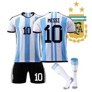 Aerpad Argentina Voksen Fodboldtrøje Messi 10