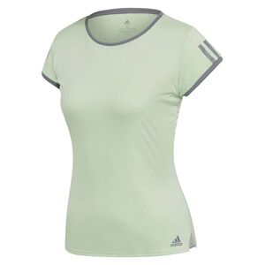 Adidas Kortærmet T-shirt Club 3 Stripes Grøn XS Kvinde