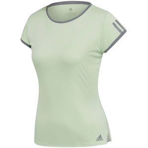 Adidas Kortærmet T-shirt Club 3 Stripes Grøn XS Kvinde