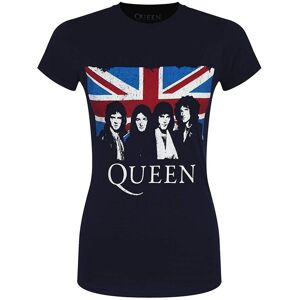 Queen Dame/kvinder Vintage Union Jack T-shirt i bomuld