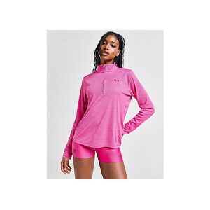 Under Armour Tech Textured 1/2 Zip Top, Pink