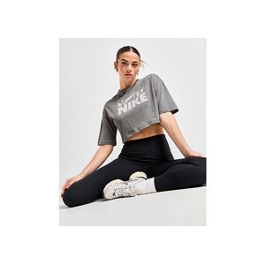 Nike Swoosh Crop T-Shirt, Grey