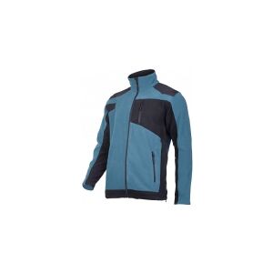 LAHTIPRO Lahti Pro Fleece jacket with turquoise and black reinforcements L (L4011403)