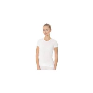 Brubeck SS00970A kortærmet T-shirt til kvinder COMFORT COTTON hvid M
