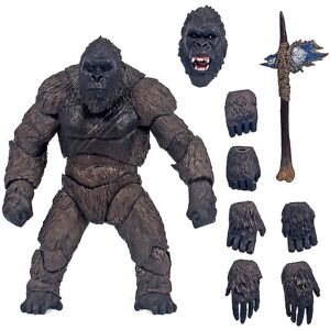 2021 King Kong Vs Godzilla Gorilla Monster Model Pvc Dyrefigurer Legetøj Fødselsdag