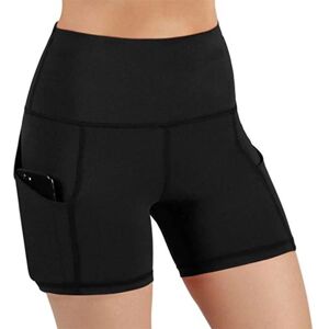 Xatilo Kvinder Sportsbukser Korte Bukser Yoga Shorts Casual Fitness black,M