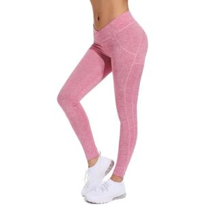 Sweden Quickstyle Pink trænings-leggings Pink L