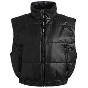 HUGO Water-repellent cropped gilet in recycled material