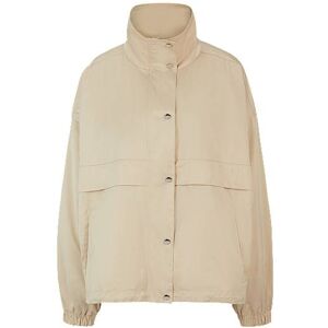 HUGO Relaxed-fit windbreaker jacket in water-repellent satin