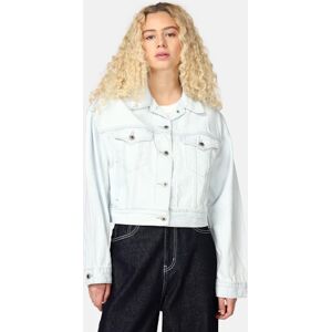 Levis Jakke - Silvertab Crop Trucker Blå Female XS