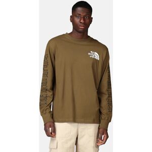 The North Face Longsleeve - Printed Heavyweight Brun Female S