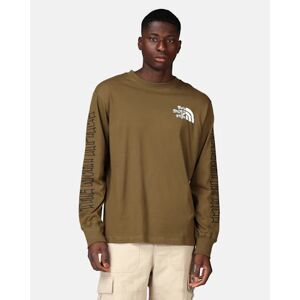 The North Face Longsleeve - Printed Heavyweight Brun Female S