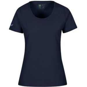 Trigema Women's Organic Cotton T-Shirt, Blue (Navy C2c 546)