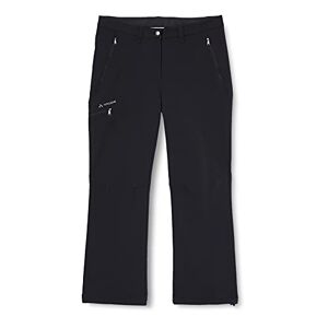 VAUDE Women's Strathcona Pants, Softshell Trousers, black, 34