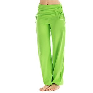 WINSHAPE WH1 Training Trousers Women's Fitness Leisure Sport Yoga Pilates, green, m