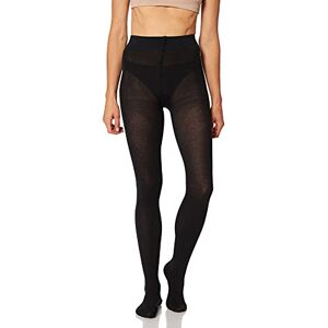FALKE Women's Family W Ti Tights Family-94, Skin-friendly Cotton, Pressure-Free Comfort Waistband, Durable, Ideal for Casual Looks (Family W Ti) Grey (Anthracite Melange 3089) Plain Blickdicht, size: 38-40