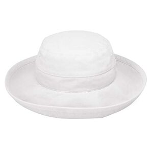 Wallaroo Hat Company Wallaroo Women's Casual Traveler UV Sun Hat White, One Size