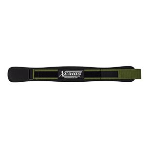 Xenios USA 4 Inch Man Ergo WOD Belt (S) – Black/Dark Green, 35 Inches PSNYPLAT029