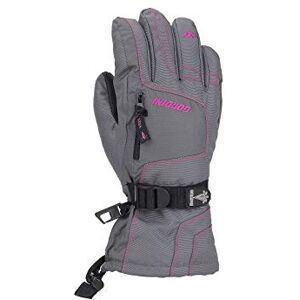 Gordini Ultra Dri-max Gauntlet IV Women's Gloves, Dark Grey/Deep Pink, L