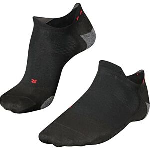 FALKE Damen Laufsocken RU5 Race Invisible W IN Funktionsgarn Antiblasen 1 Paar, Schwarz (Black-Mix 3010), 39-40