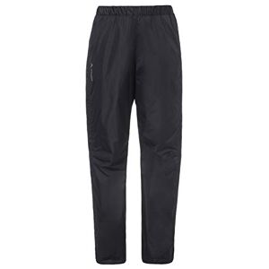 VAUDE Regenhose Damen Fluid Full-zip Pants II, wasserdichte Outdoorhose Wassersäule 10.000 mm, Fahrradhose atmungsaktiv & winddicht, 2-Lagen Überhose schnell überziehbar