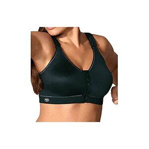 Anita Active Damen Sport Frontline Open BH, schwarz 001, 85C