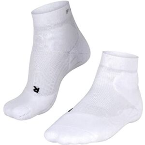 FALKE Damen Tennissocken TE2 Short W SSO Baumwolle Antiblasen 1 Paar, Weiß (White 2000), 41-42