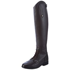 HKM Adult Valencia 3997 Riding Boots Leather Riding Boots Long / Tight Width 36-46 Trousers 2400 Brown 39
