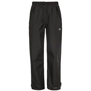 Trespass Tutula Trousers, Black, L, Waterproof Trousers for Women, Large, Black