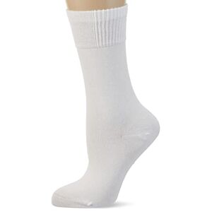 Nur Die Women's Calf Socks, White (Weiß 920), Size 6-8