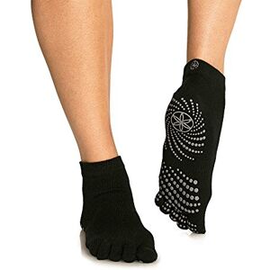 Gaiam Yoga-socken Grippy Yoga Socks, Schwarz/Weiß, S/M, 52223