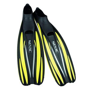 Seac F-100 Pro Diving Fins Yellow, Size 40/41